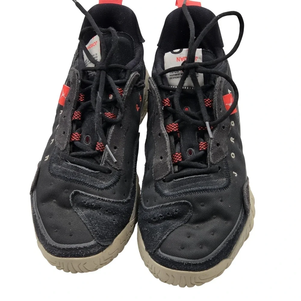Jordan Delta SP Shoes Mens Size 11.5 Black Suede Low Top Sneakers CV8121-012